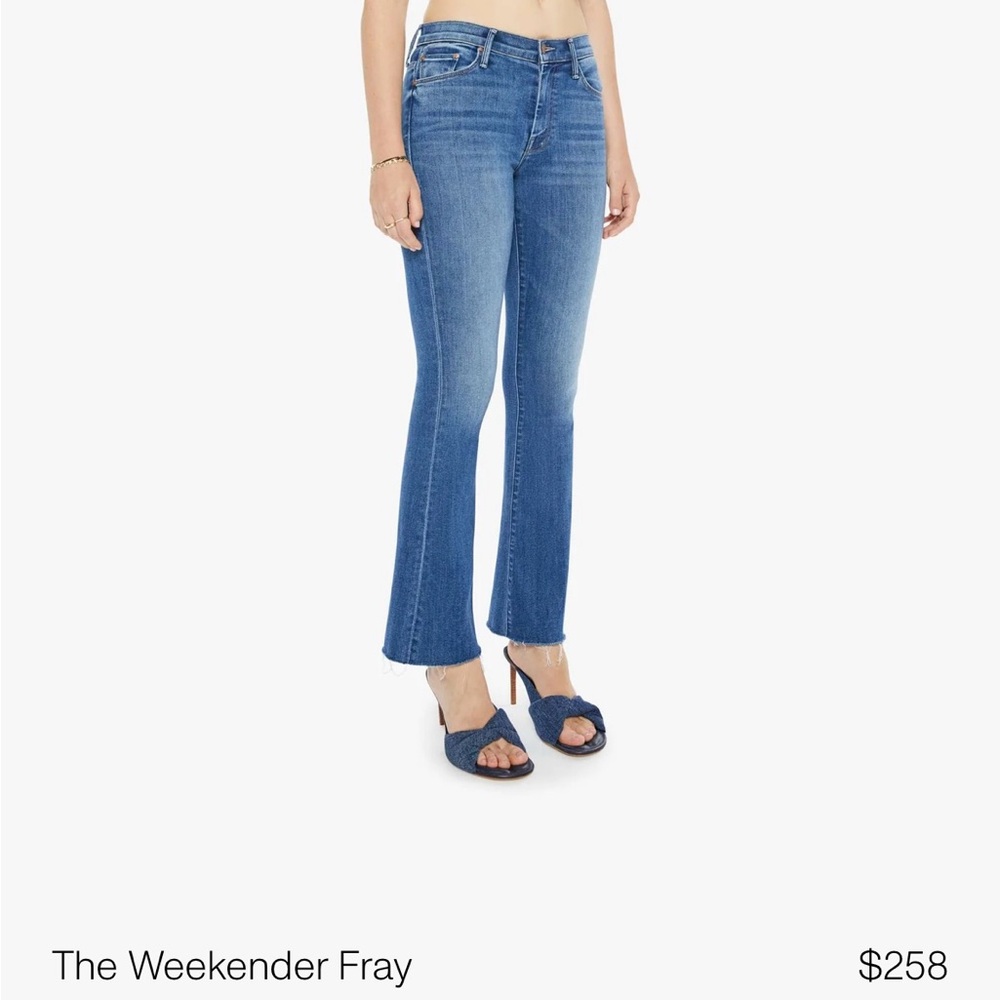 Women's MOTHER The Weekender Fray Size 31